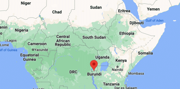 Ruanda karte